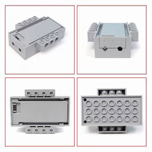 Load image into Gallery viewer, Dual Power Supply Smart Hub, STEM toys power functions, building blocks brick DIY electronic assembly toys, creative engineering blocks educational toy #45301