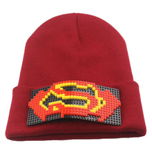 Load image into Gallery viewer, DIY assembly building block bricks wool hat, STEAM educational toys