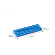 Load image into Gallery viewer, Technic Plate 2x6 with 5 holes, STEM toys Brick and Bricks & Pieces, DIY assembly toys technic parts #32001