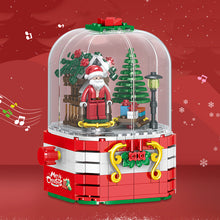 Load image into Gallery viewer, Christmas tree santa claus DIY assembly engineering blocks toys, children educational science learning toys, block brick kits STEM toys #QL0985