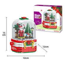 Load image into Gallery viewer, Christmas tree santa claus DIY assembly engineering blocks toys, children educational science learning toys, block brick kits STEM toys #QL0985