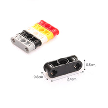 Load image into Gallery viewer, Technic Axle and Pin Connector Perpendicular 3L with center pin Hole, STEM toys Brick and Bricks & Pieces, DIY assembly toys technic parts #32184