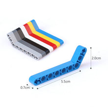 Load image into Gallery viewer, Technic Liftarm 7x3, STEM toys Brick and Bricks & Pieces, DIY assembly toys technic parts #32271