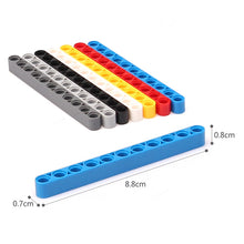 Load image into Gallery viewer, Technic Liftarm 1x11 Thick, STEM toys Brick and Bricks & Pieces, DIY assembly toys technic parts #32525