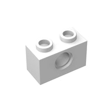 Load image into Gallery viewer, Technic Brick 1x2 with hole, STEM toys Brick and Bricks & Pieces, DIY assembly toys technic parts #3700