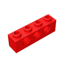 Load image into Gallery viewer, Technic Brick 1x4 with 3 holes, STEM toys Brick and Bricks & Pieces, DIY assembly toys technic parts #3701