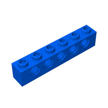 Load image into Gallery viewer, Technic Brick 1x6 with 5 holes, STEM toys Brick and Bricks & Pieces, DIY assembly toys technic parts #3894
