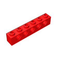 Load image into Gallery viewer, Technic Brick 1x6 with 5 holes, STEM toys Brick and Bricks & Pieces, DIY assembly toys technic parts #3894