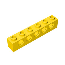 Load image into Gallery viewer, Technic Brick 1x6 with 5 holes, STEM toys Brick and Bricks & Pieces, DIY assembly toys technic parts #3894