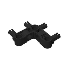 Load image into Gallery viewer, Technic Pin Connector Perpendicular 3 x 3 Bent with 4 Pins, STEM toys Brick and Bricks & Pieces, DIY assembly toys technic parts #55615