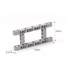 Load image into Gallery viewer, Technic Liftarm 11x5 H Shape, STEM toys Brick and Bricks & Pieces, DIY assembly toys technic parts #64178