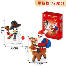 Load image into Gallery viewer, Christmas toys DIY assembly engineering blocks toys, children educational science learning toys, block brick kits STEM toys