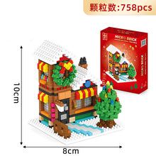 Load image into Gallery viewer, Christmas toys DIY assembly engineering blocks toys, children educational science learning toys, block brick kits STEM toys