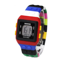 Load image into Gallery viewer, DIY assembly building block bricks watch toys