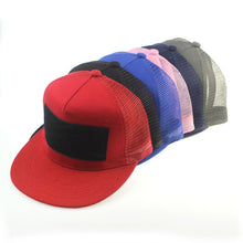 Load image into Gallery viewer, DIY assembly building block bricks mesh hat, STEAM educational toys