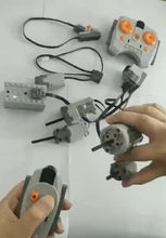 Load and play video in Gallery viewer, Power functions IR Receiver for STEM toys, building blocks brick DIY assembly toys, children science educational learning toys #8884
