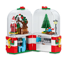 Load image into Gallery viewer, Christmas tree santa claus DIY assembly engineering blocks toys, children educational science learning toys, block brick kits STEM toys  #QL0985
