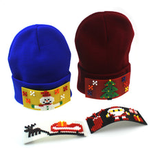 Load image into Gallery viewer, DIY assembly building block bricks wool hat, STEAM educational toys
