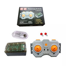 Load image into Gallery viewer, Mould King 6 channels Powered Module, STEM toys power functions Battery Box, building blocks DIY assembly toys, creative engineering blocks educational toy battery hub
