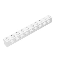 Load image into Gallery viewer, Technic Brick 1x10 with 9 holes, STEM toys Brick and Bricks &amp; Pieces, DIY assembly toys technic parts  #2730

