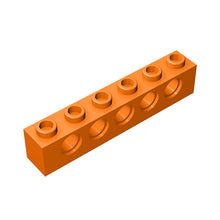 Load image into Gallery viewer, Technic Brick 1x6 with 5 holes, STEM toys Brick and Bricks &amp; Pieces, DIY assembly toys technic parts  #3894
